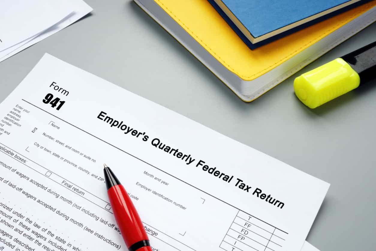 941 IRS Form and Payments for Employer Tax Return Wiztax