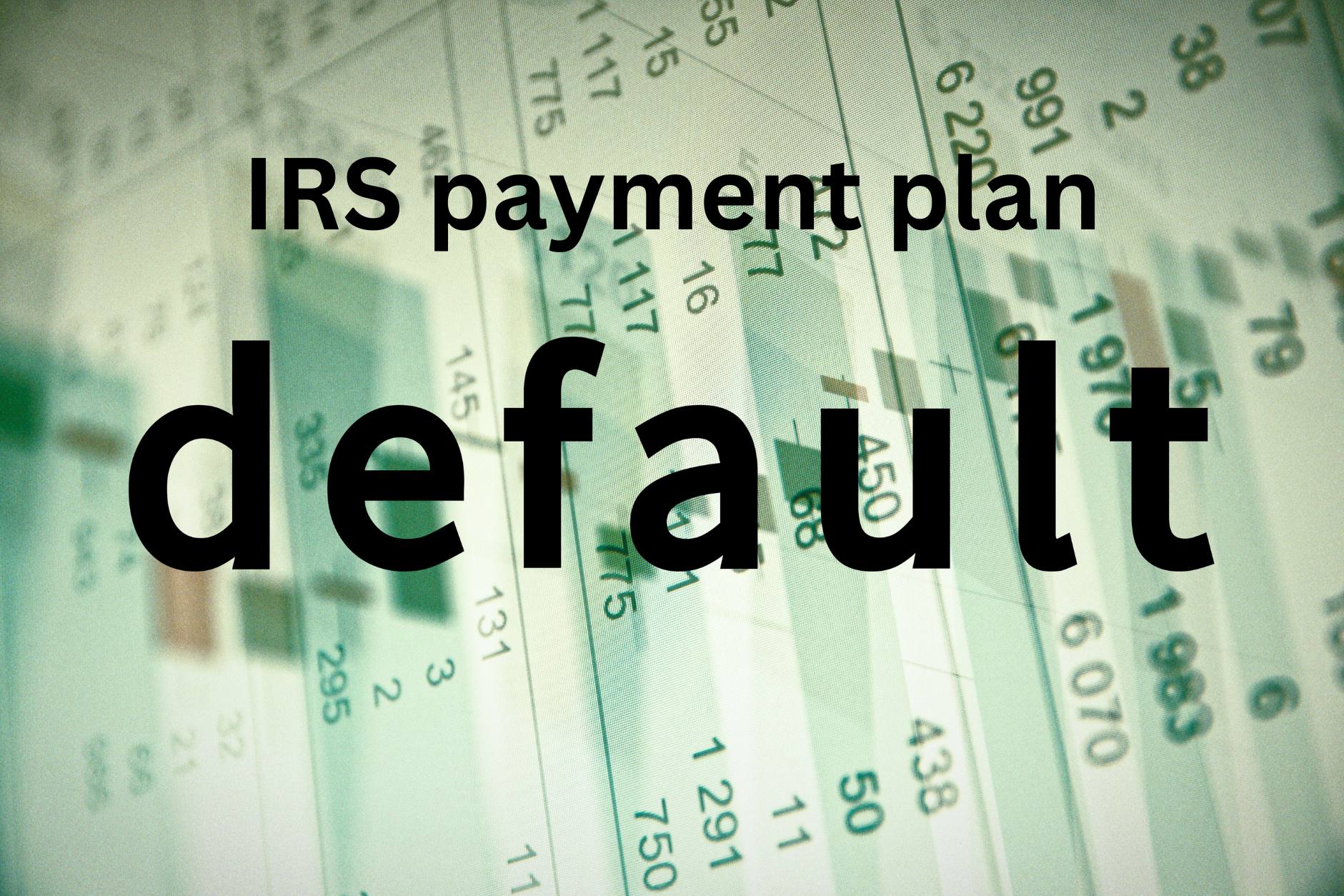 does irs payment plan affect credit score