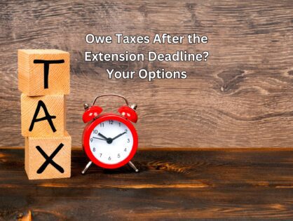 Owe Taxes After the Extension Deadline? Your Options